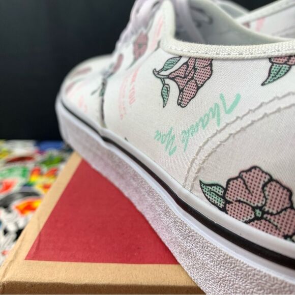 Vans Authentic Thank You Floral Womens Various Sizes - Picture 8 of 14